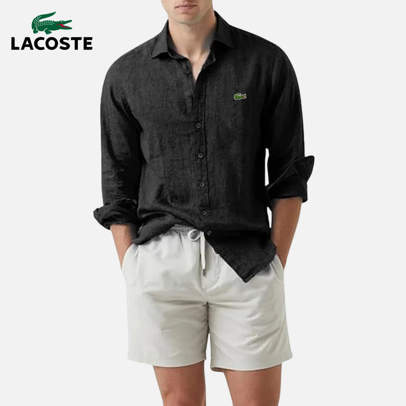 Chemise Décontractée à Manches Longues || PRIX DÉSTOCKAGE