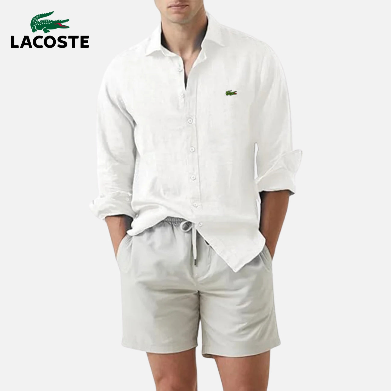 Chemise Décontractée à Manches Longues || PRIX DÉSTOCKAGE